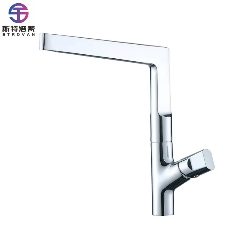 

Deck Mount Single Handle Kitchen Mixer Faucet