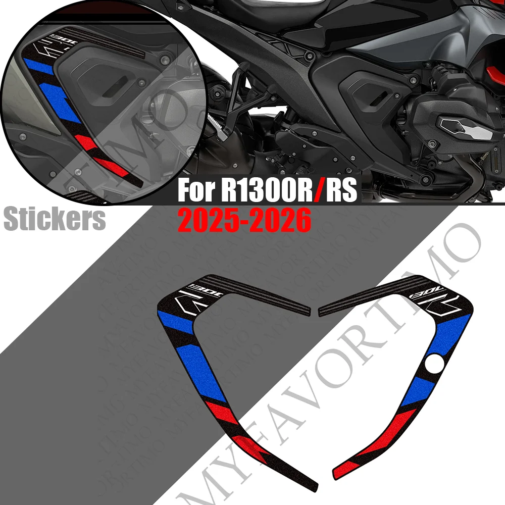 

For R1300RS R1300R R 1300 RS R R1300 2025 2026 Motorcycle Tank Pad Cap Grips Gas Fuel Knee Body Stickers moto Decals Protection