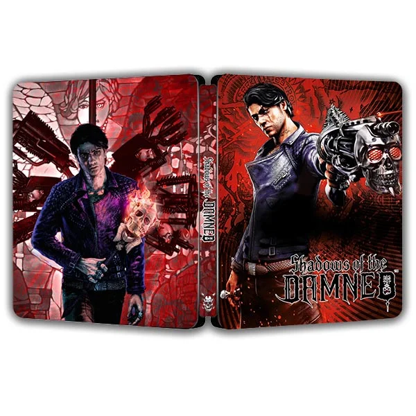 shadows-of-the-damned-hella-リマスター-エディション-スチールケース-ファンタジーボックス-カスタマイズ、スチールケース、ゲーム-cd-は含まれません