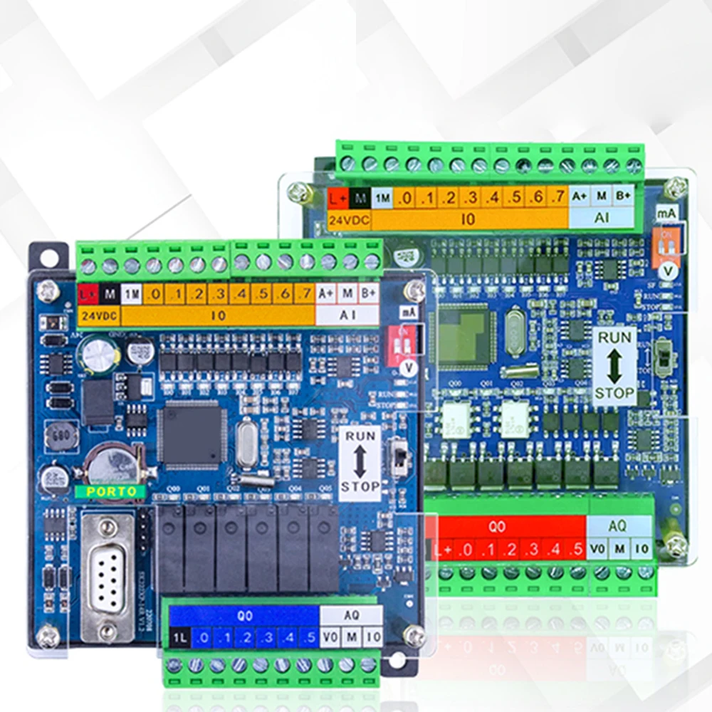 Compatible with Siemens PLC CPU222 S7-200 PLC SK222XP-14R Programmable Controller 8 Input 6 Output 2 PPI 2AI 1AO RELAY Transitor