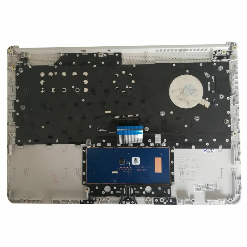 

Клавиатура DDW для HP Pavilion 14-CF без подсветки с тачпадом, серебристая, L48648-001