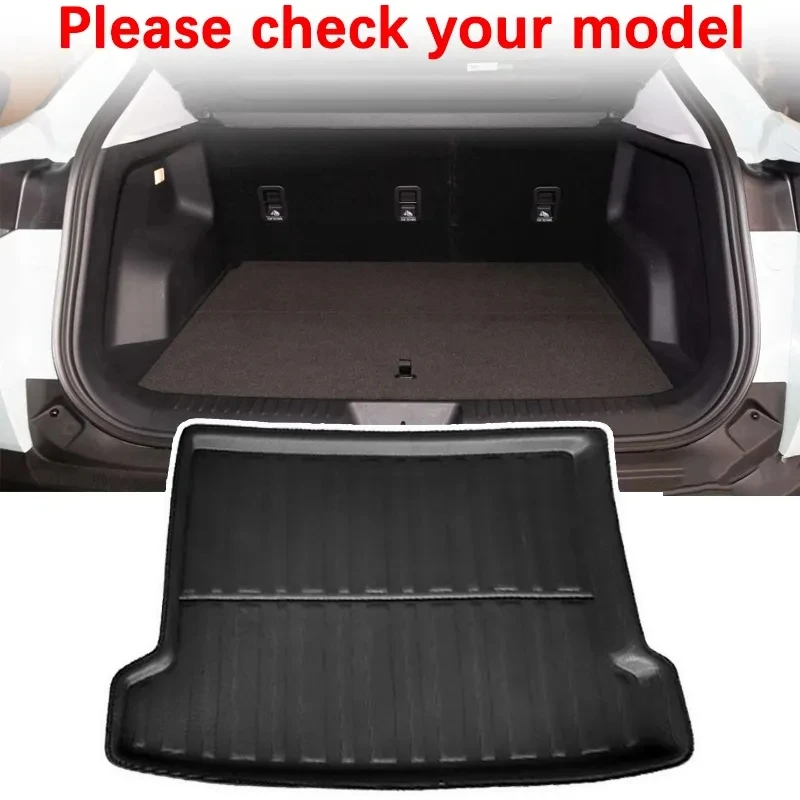 Car Rear Trunk Mats for Chirey Chery Omoda 5 C5 Fownix FX 2022 2023 2024 Cargo Liner Waterproof Carpet Storage Pad EVA Material