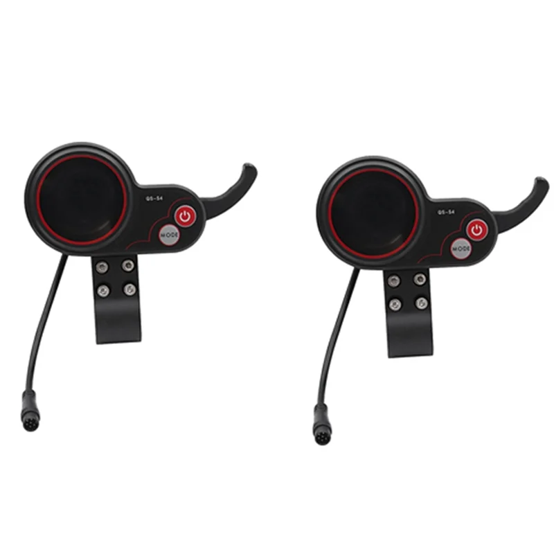 

Dropship-Scooter Controller Thumb Throttle QS-S4 36V-60V LCD Display Kit For Zero 8 9 10 8X 10X E-Scooter 6PIN Display Replaceme