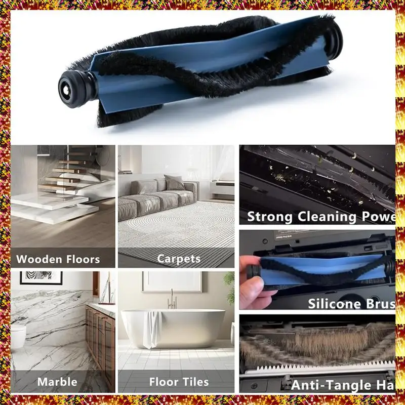 

AGOUP For Eufy X10 Pro Omni Robotic Vacuum Cleaner Main Side Brush Hepa Filter Mop Cloth Dust Bags Replacement Parts