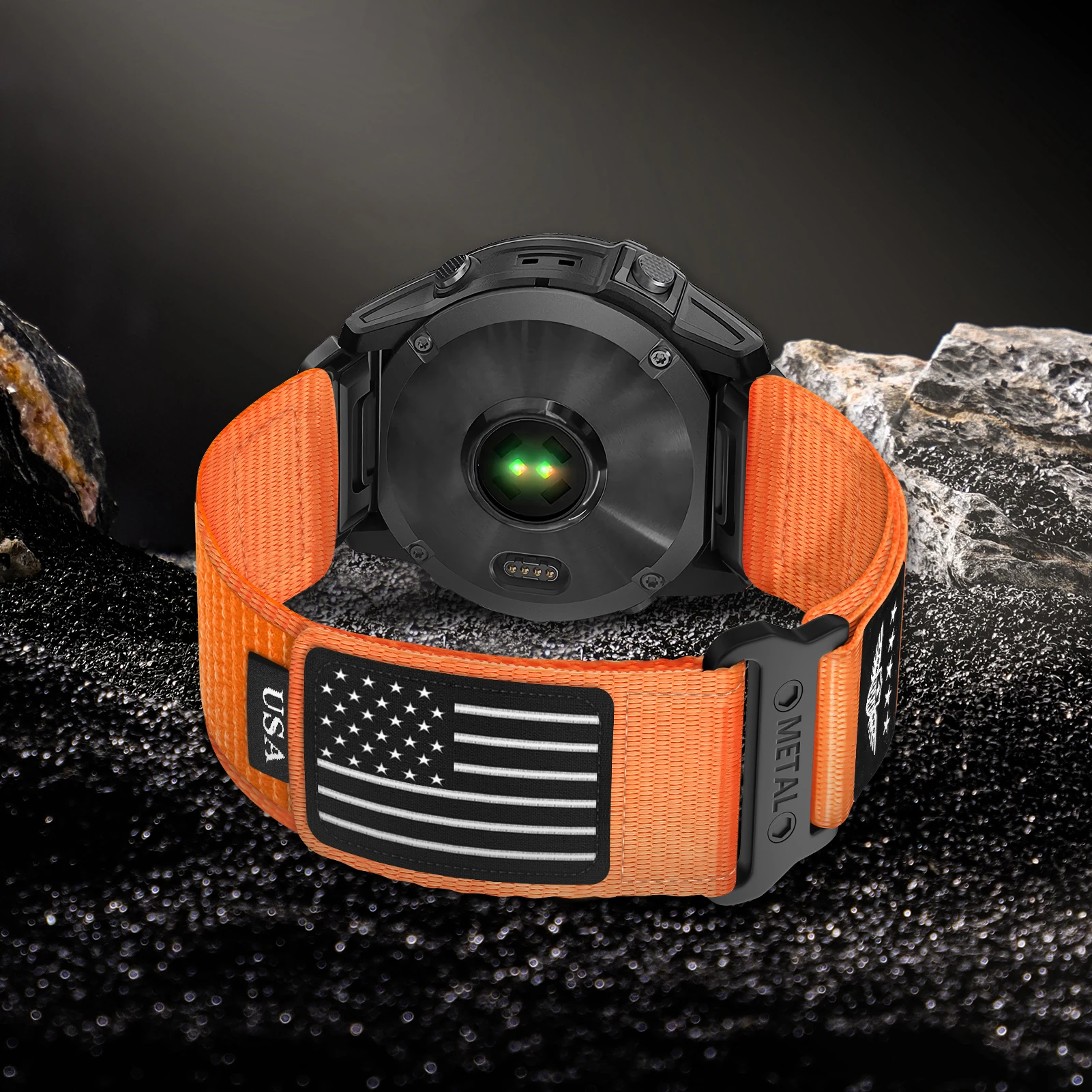 درب حلقة حزام ل Garmin Fenix 8 7X 7 Pro Fenix 6X 6 5X 5Plus Tactix 7 20 22 مللي متر 26 مللي متر سريعة صالح سوار Fenix 8 الفرقة 47 مللي متر 51 مللي متر