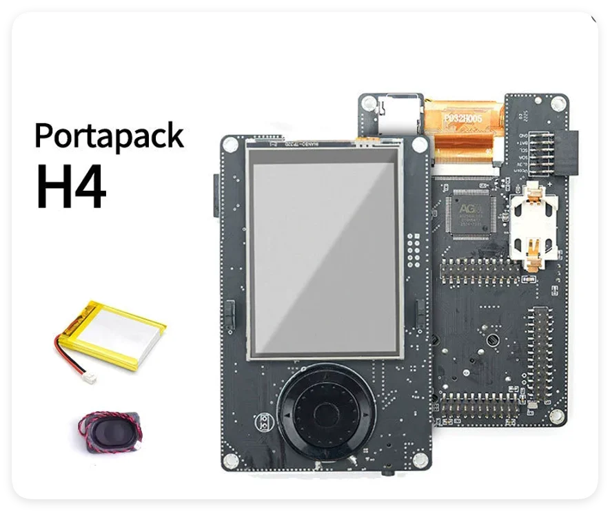 Portapack H4 Display Board For Hackrf One R9 R10 SDR Open Source Software Defined Radio With  Battery Speaker and Case cover