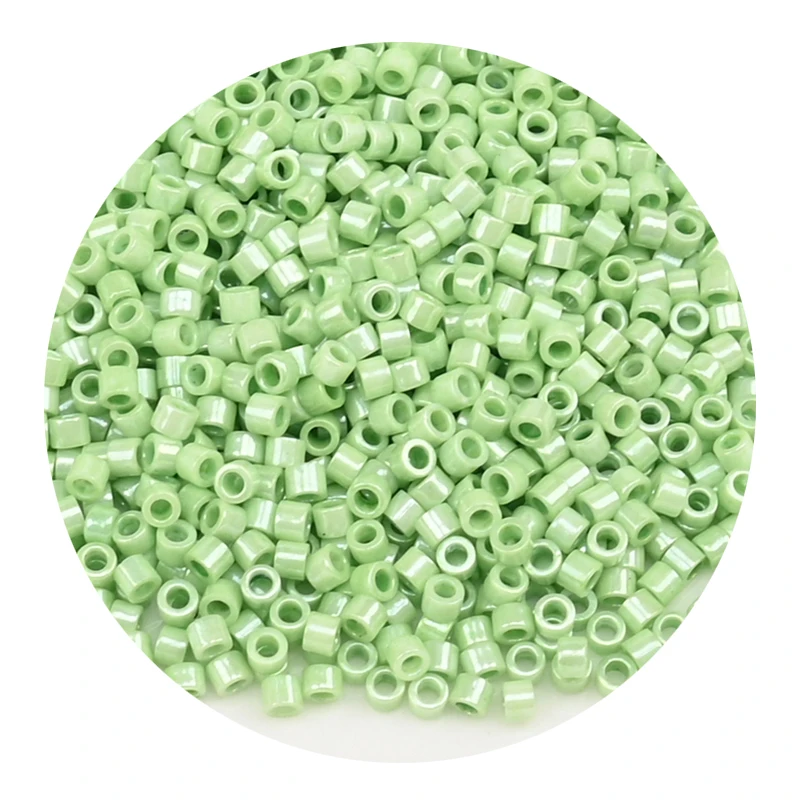 13750 Stück/Set 2 mm große japanische Glasperlen, zylindrische Perlen für die Schmuckherstellung, Halskette, Armband, DIY-Zubehör, 11 Farben – Detail 25
