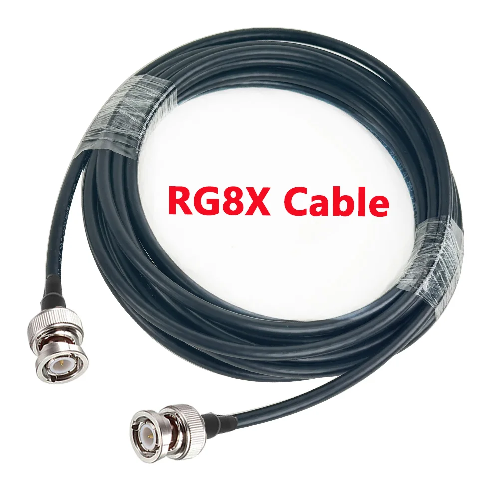 BNC vers BNC mâle PL259 UHF mâle vers SO UHF femelle N mâle RG8X CB antenne câble Coaxial RF faible perte 50 Ohm câble d'extension d'antenne