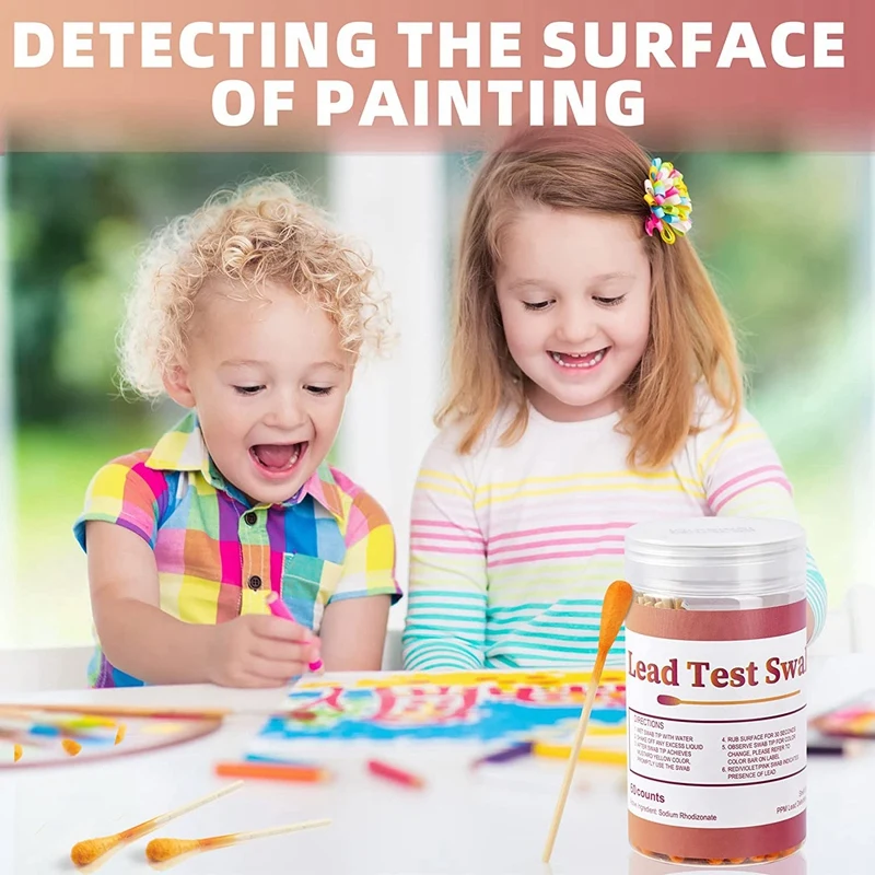 Lead Test Kit Swabs - Lead Paint Test Kit, Lead Check Swab for Home Use, Test Results in 30 Seconds (30PCS)