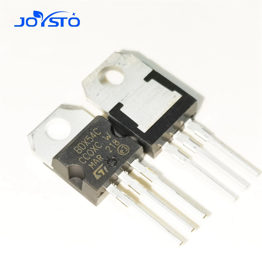 10PCS/LOT NEW BDX53F BDX53A BDX53B BDX53C BDX54F BDX54A BDX54B BDX54C TO-220 Darlington Transistor