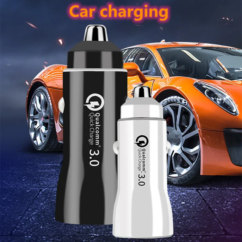 

Car Charger Quick Charge For Xiaomi mi9 mi8 xaomi mi a1 a2 Redmi note 7 Dual USB QC3.0 Auto Mabile Phone 3.1A Fast Charging