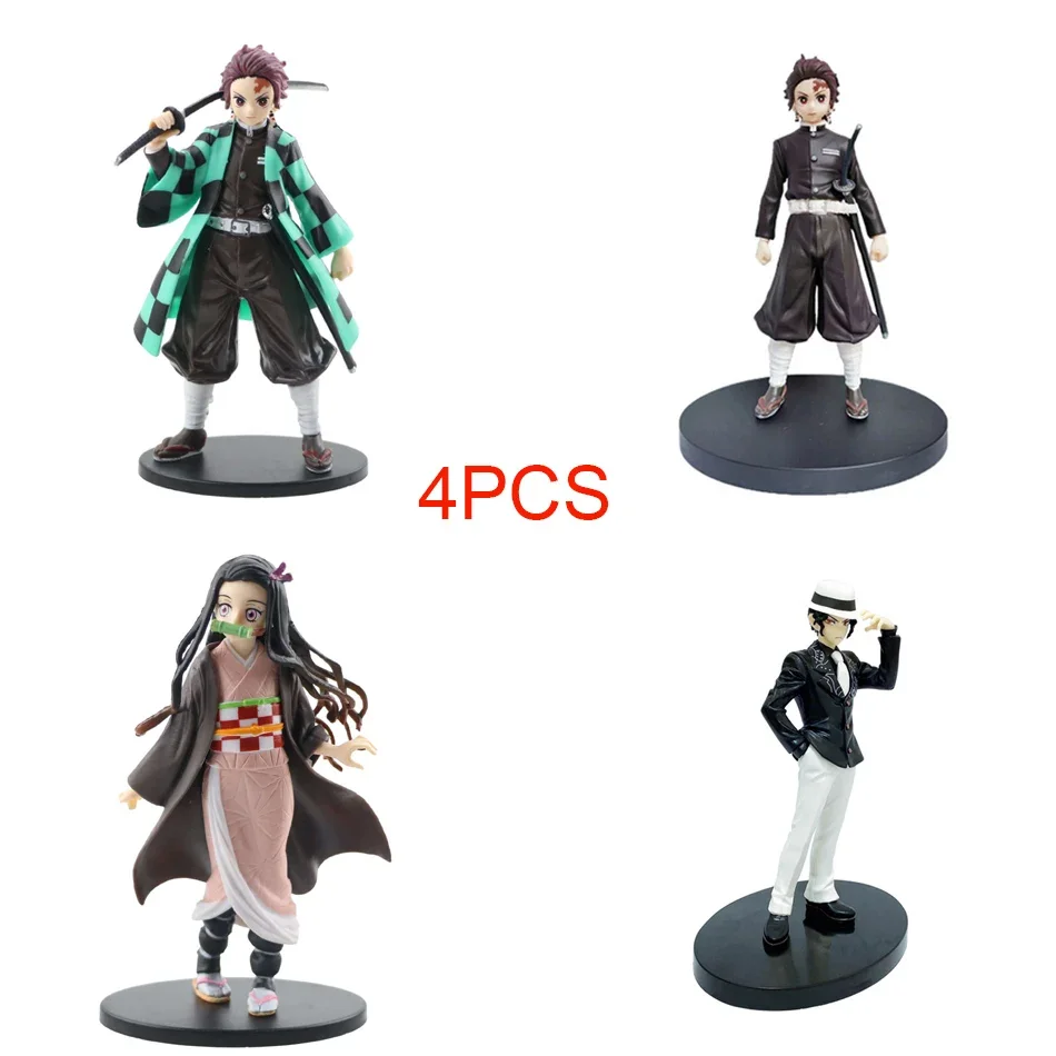 *Anime Dämon Sayaer Figur Kamado Tanjiro Nezuko Ac Chion Figuren PVC Modell und ys Zenitsu Figur Inosuke Dämonentöter Figur