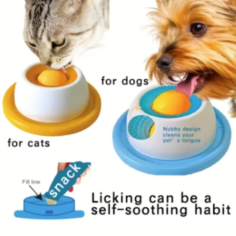 Tapete Interativo para Lamber para Pets, Comedouro Lento, Brinquedo para Cães, Cuidados Dentários, Prato para Lamber Iogurte, Tigela para Petiscos para Gatos e Cães