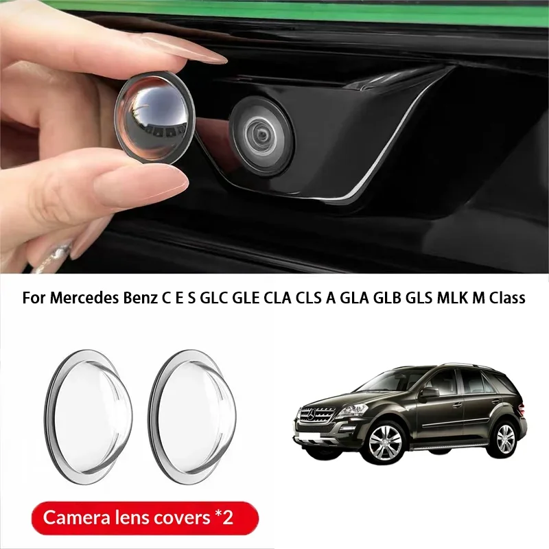 

Car camera protective cover lens cover For Mercedes Benz C E S GLC GLE CLA CLS A GLA GLB GLS MLK M Class