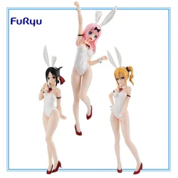 W magazynie FuRyu BiCute Bunnies Kaguya-sama: Love Is War Hayasaka Ai Fujiwara Chika Shinomiya Kaguya White Bunny Girl Gift Figure