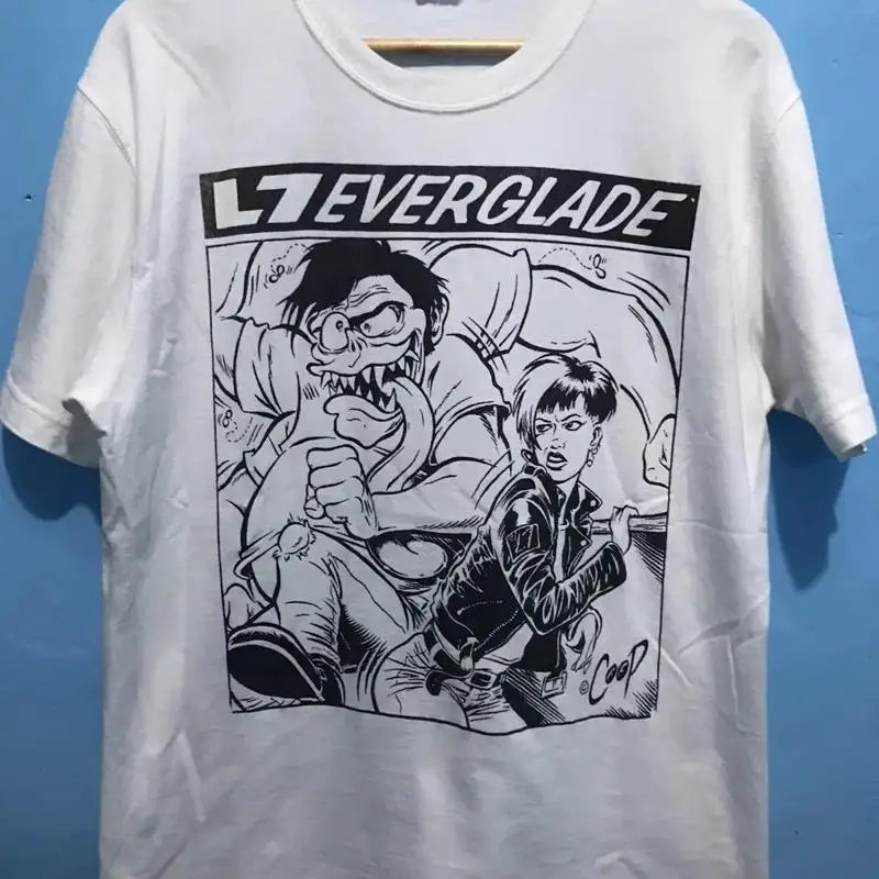 

L7 'Everglade' Band Cotton T Shirt All Size S To 4Xl M492