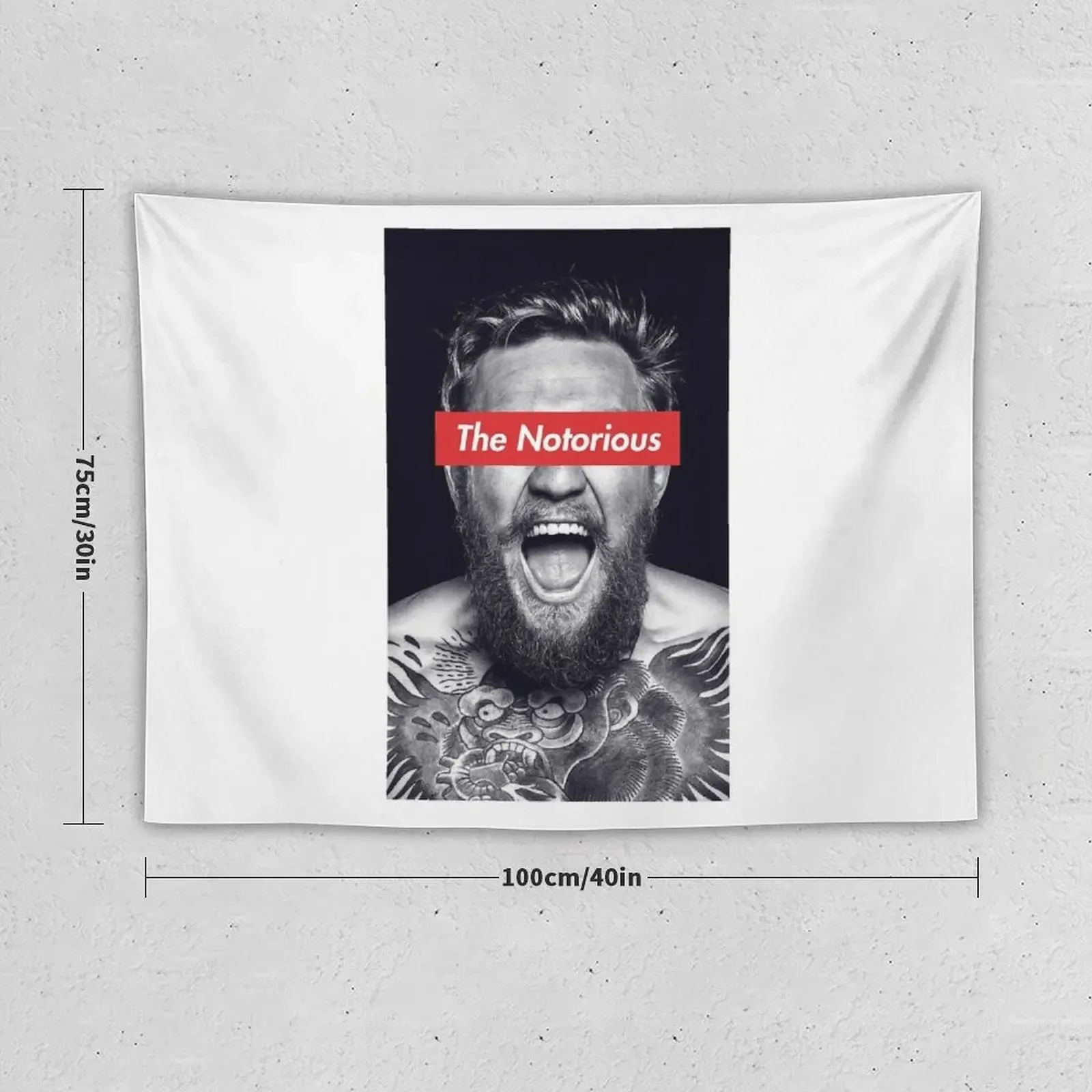 The Notorious Conor McGregor Tapestry Aesthetic Room Decor Decoration For Home Tapestry