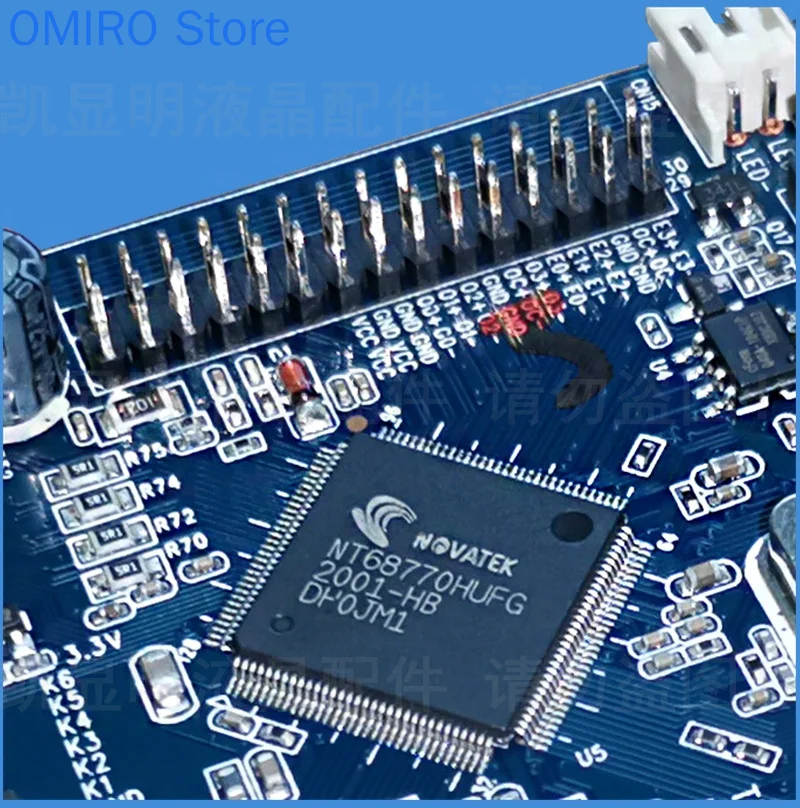 Motherboard Layar LCD HD MHV7X01VX V2.1 dengan Papan Penguat Sirkuit Arus Konstan Papan Driver Layar LCD