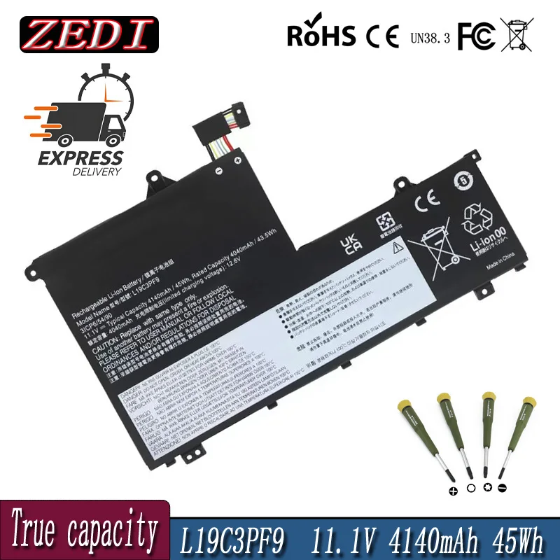 ZEDI L19M3PF1 L19C3PF1 Laptop Battery Replacement for Lenovo ThinkBook 15-IML 14-IIL Series L19M3PF9 L19C3PF9 L19M3PF2 L19D3PF2