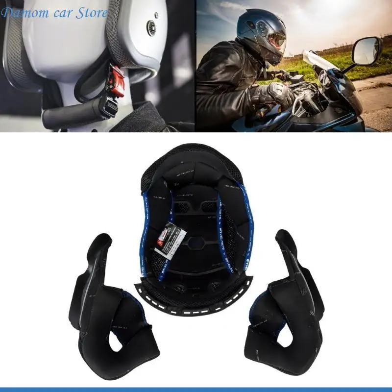 

Вставка для шлема, подушка, быстросохнущая дышащая изоляционная подкладка для шлема для MT 3, Jet