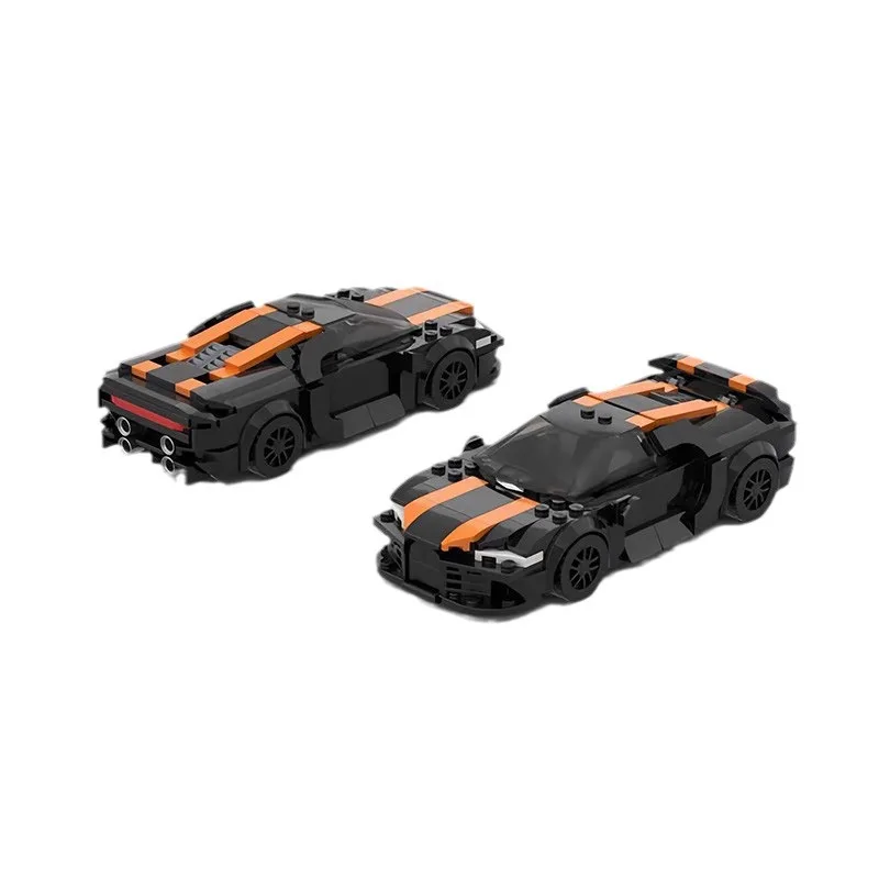 Chirons Hot Car Creative Speed Champions Super Race F1 modello di veicolo Building Block Racing Brick Technical Christmas Gift City