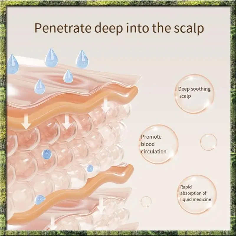 

A63P Top Electric Scalp Massager Andhair Oil Applicator Scalp Treatment Dispenser Rechargeable A