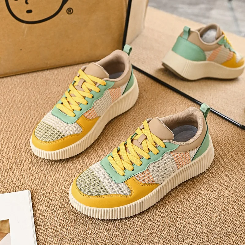 

Hot Selling Autumn Popular Womens Sports Shoes Outdoor Daily Low Cut Walking Shoes Wear Resistant Stable Lace Up Casual Shoes