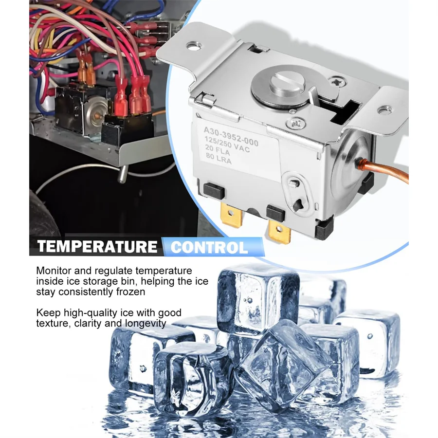 A30-3952-000 Thermostat-Kit für Hoshizaki Eismaschinenbehälter, Ersatzteil für Eismaschinen (Aftermarket) für TB0031 4A2879-01 420465-01 – Detail 5