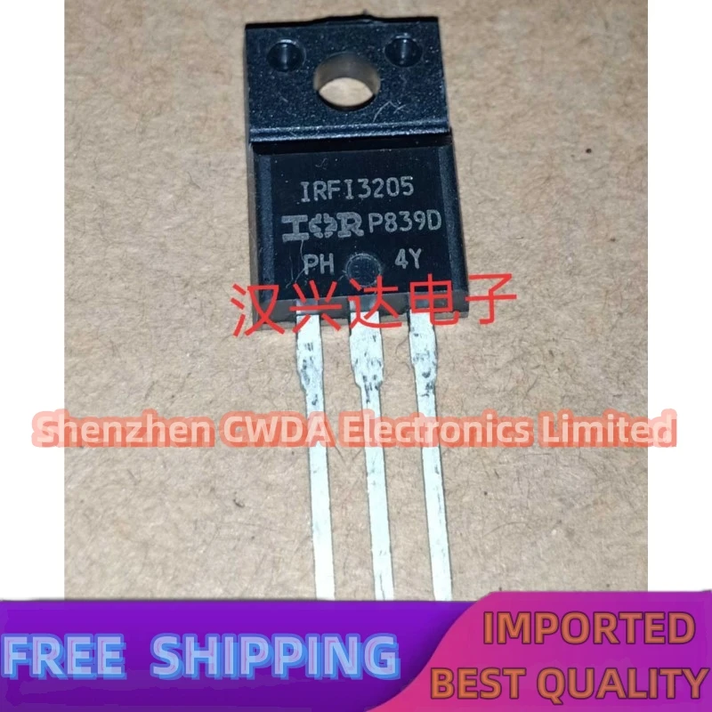 10PCS-20PCS  IRFI3205  110A 55V TO-220F In Stock Can Be Purchased