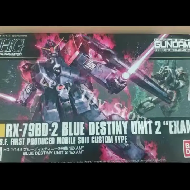 Bandai Original Gundam HG RX-79BD-1 -2 -3 BLUE DESTINY UNIT 1 2 3