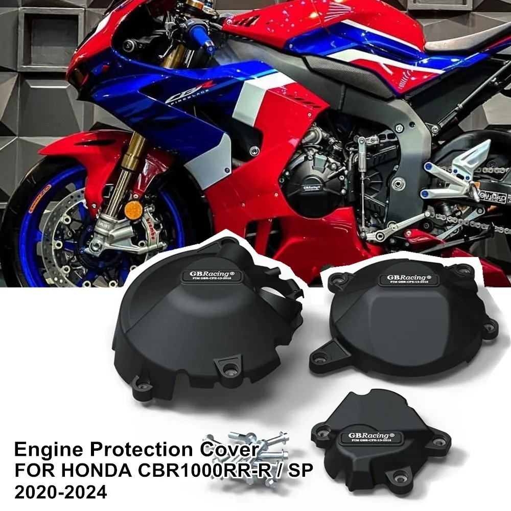 

For HONDA CBR1000RR-R SP CBR1000RRR SP 2020-2024 Motorcycle Engine Protective Cover Guard Protector Fall Protection Cover