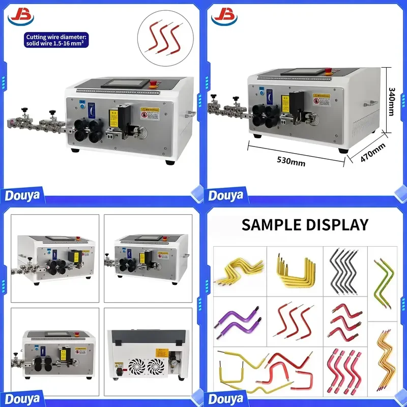 25 to 35 mm² Fully Automatic Computerized Multifunctional Wire Stripping and Bending Machine for BVR Cable Cutting