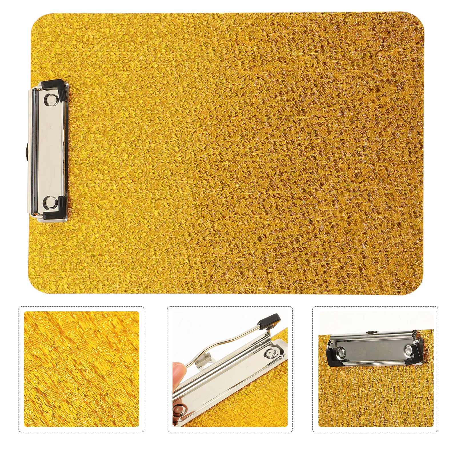 

Portable Acrylic Writing Clipboard Solid File Board Office Document Clip Writing Support Board Multi Function Office Paper