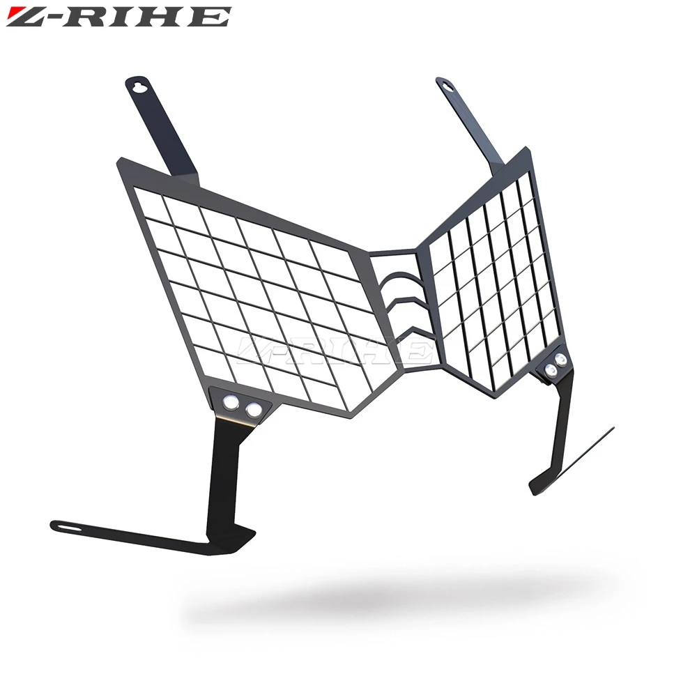 

Защитная решетка фары для мотоциклов Kawasaki KLR650 KL650E 2008-2022 2023 KLR 650 E, защитный кожух передней фары