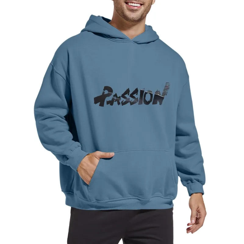 Y2K مخصص مطبوعة هوديي الرجال العاطفة الرسم غسلها كنزة صوفية قطنية/بلوزة قطنية الخريف الشتاء الدافئة بلوزة من الصوف ملابس الشارع الشهير غير رسمية #5