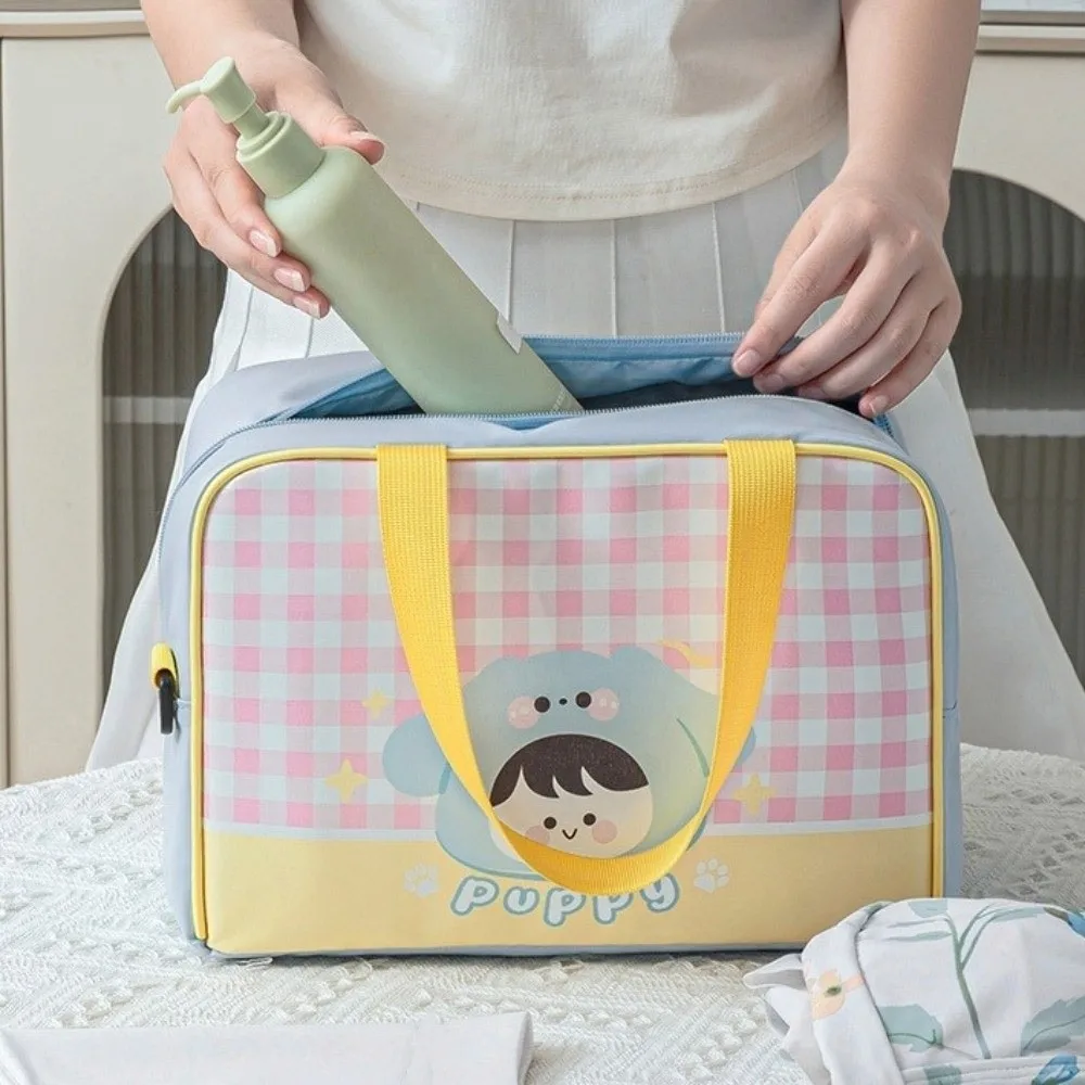 

Dry Wet Separation Hand-held Swimming Bag Animal Pattern Large Capacity Crossbody Fitness Bag Cute Portable Cartoon Sports Bag