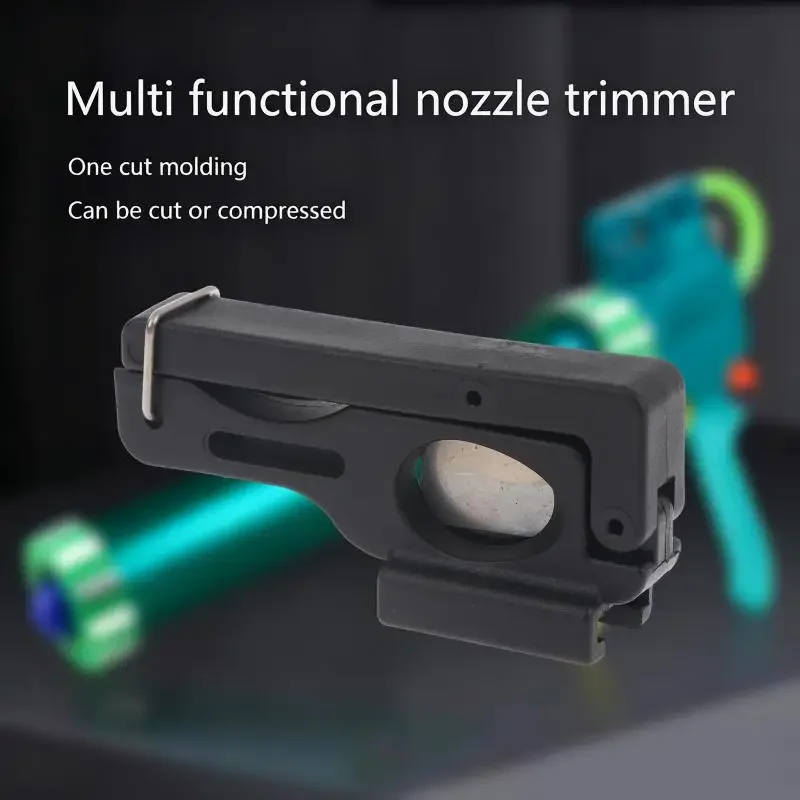 Dichtungsmittel-Düsenschneider, faltbares Entenschnabelmesser, Silikon-Glasdichtstoff-Trimmer, Fliesenfugen-Schaber, Presswerkzeug – Detail 1