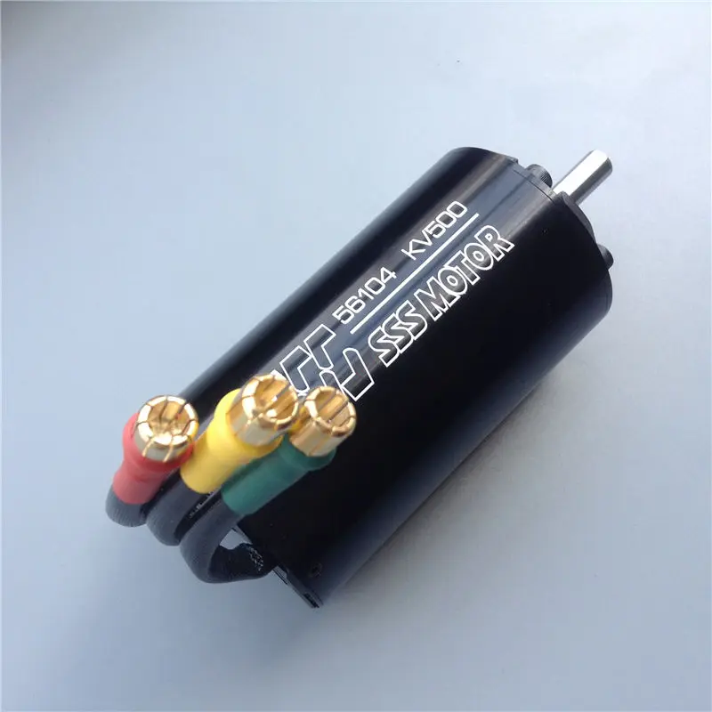 

Серия SSS 56 6-полюсная бесщеточная моторная лодка/автомобиль 56104 KV790 KV500 KV420