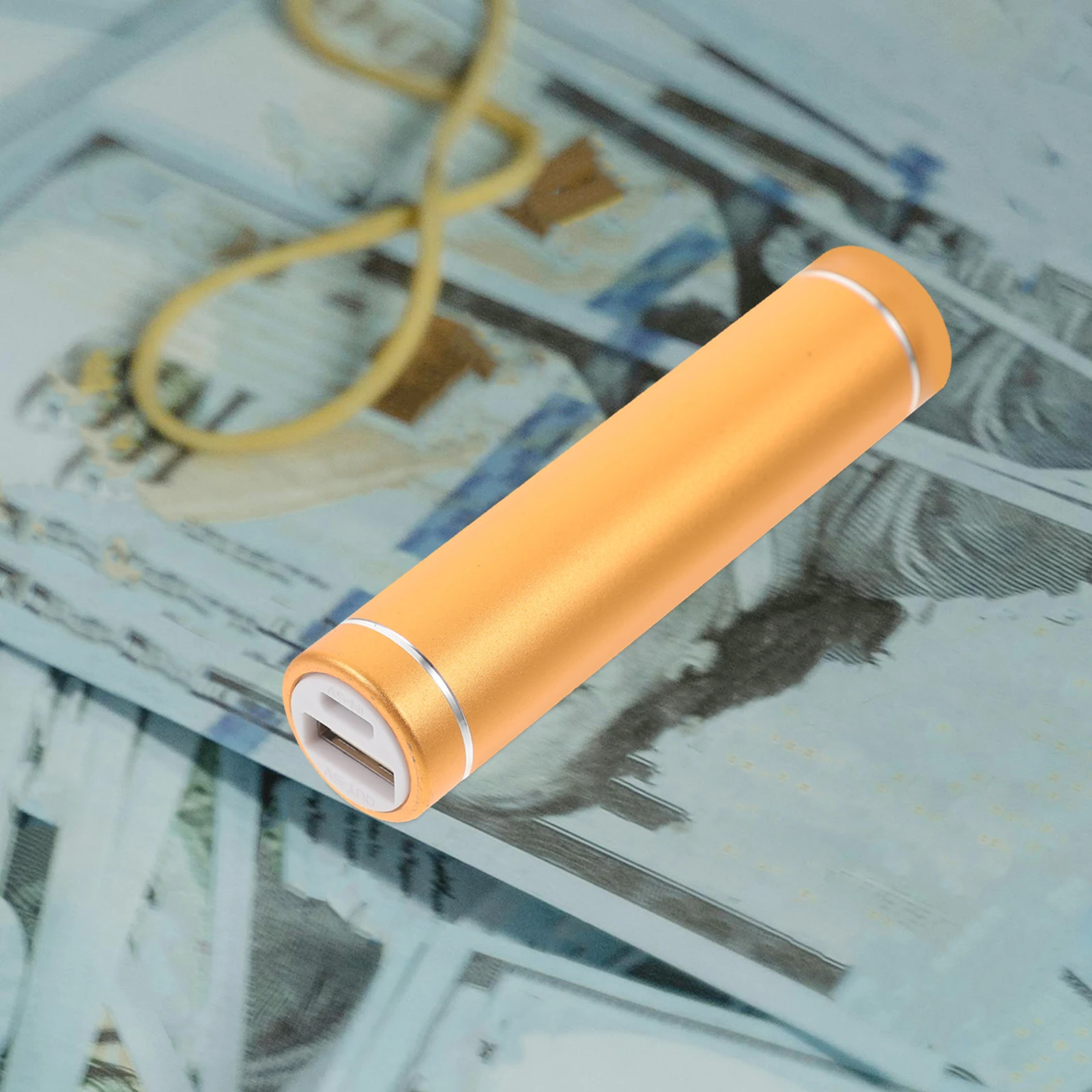 

Fake Power Bank Secret Storage Box Hidden Money Container Key Hider Golden Compact Lightweight Portable