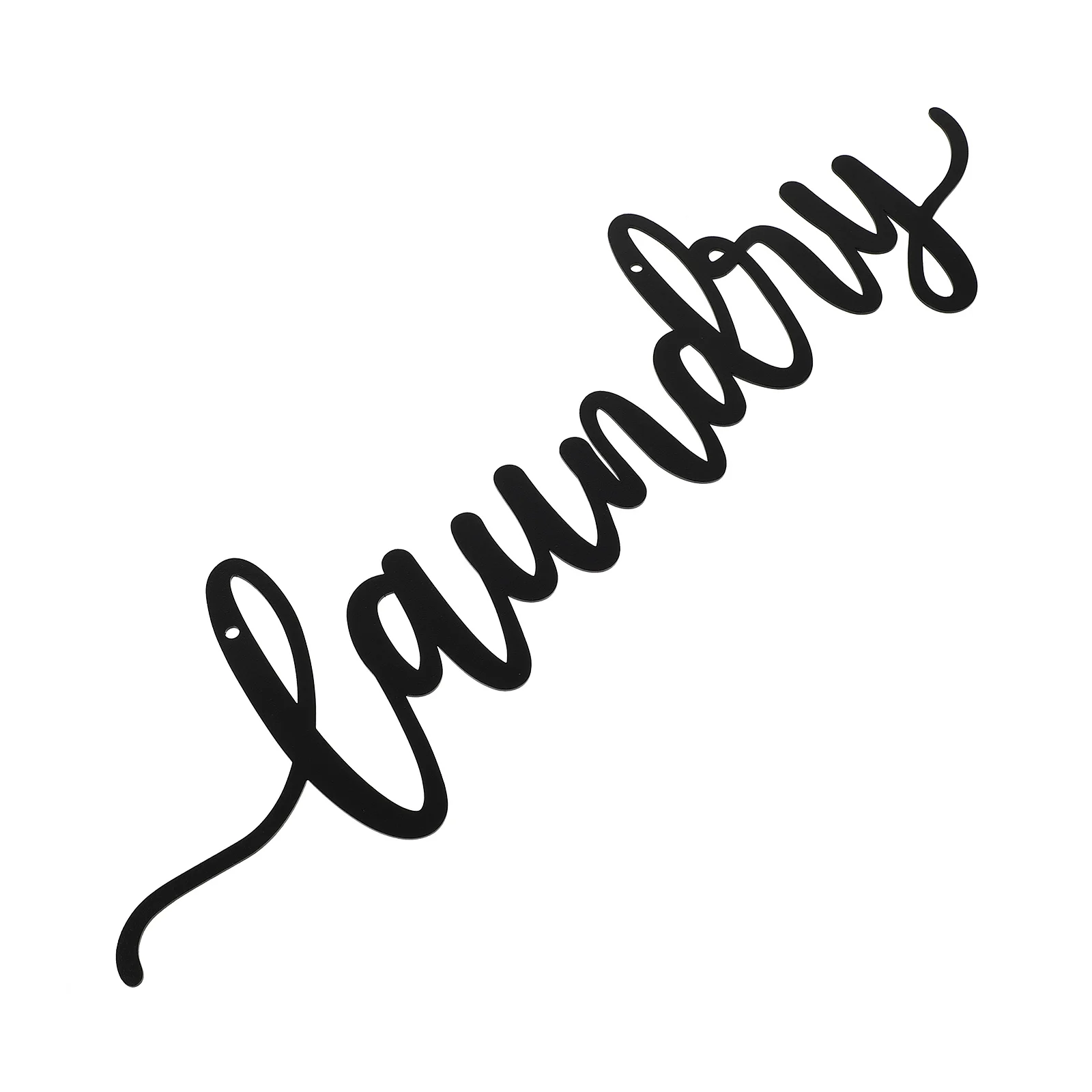 

1set Rustic Wrought Iron Letter Decoration Laundry Hanging Sign Vintage Home Pendant Retro Room Ornament Iron Art Laundry Room