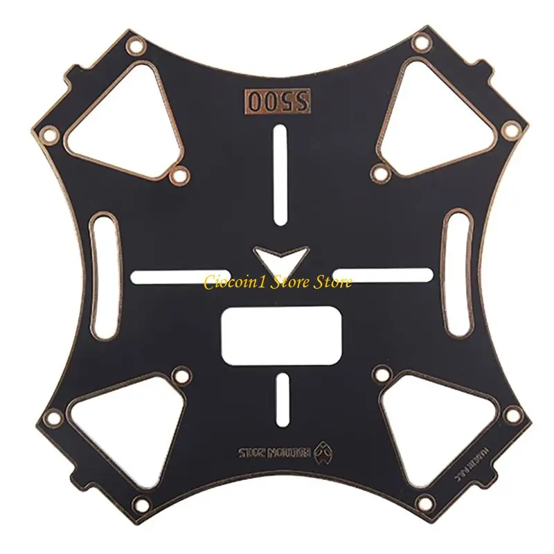 

A3PC Set of S500 SK500 Aircraft Frame 4-Axis Quadcopter Multirotors Frame with Fixing Plate Shock-Abssorbing Circle