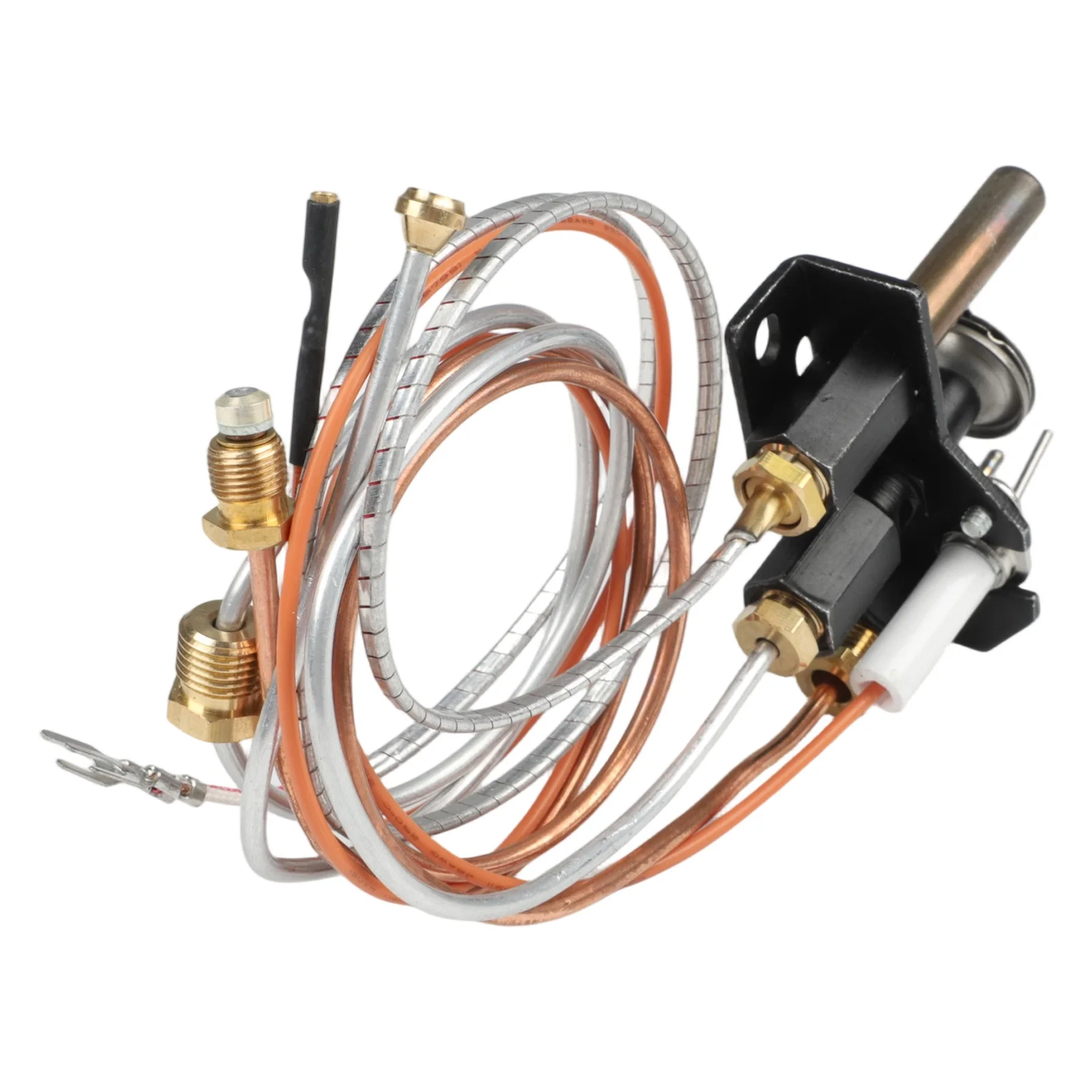 

3-Way Pilot Assembly For Propane And Natural Gas Fireplaces, Compatible With 10002265 10002264, LP/NG Thermocouple Thermopile