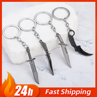 Valorant Karambit Game Periphery RGX 11z Pro Karambit/Prism Knife Full Metal Weapon Model Keychain Car Pendant Toy Boy Gifts