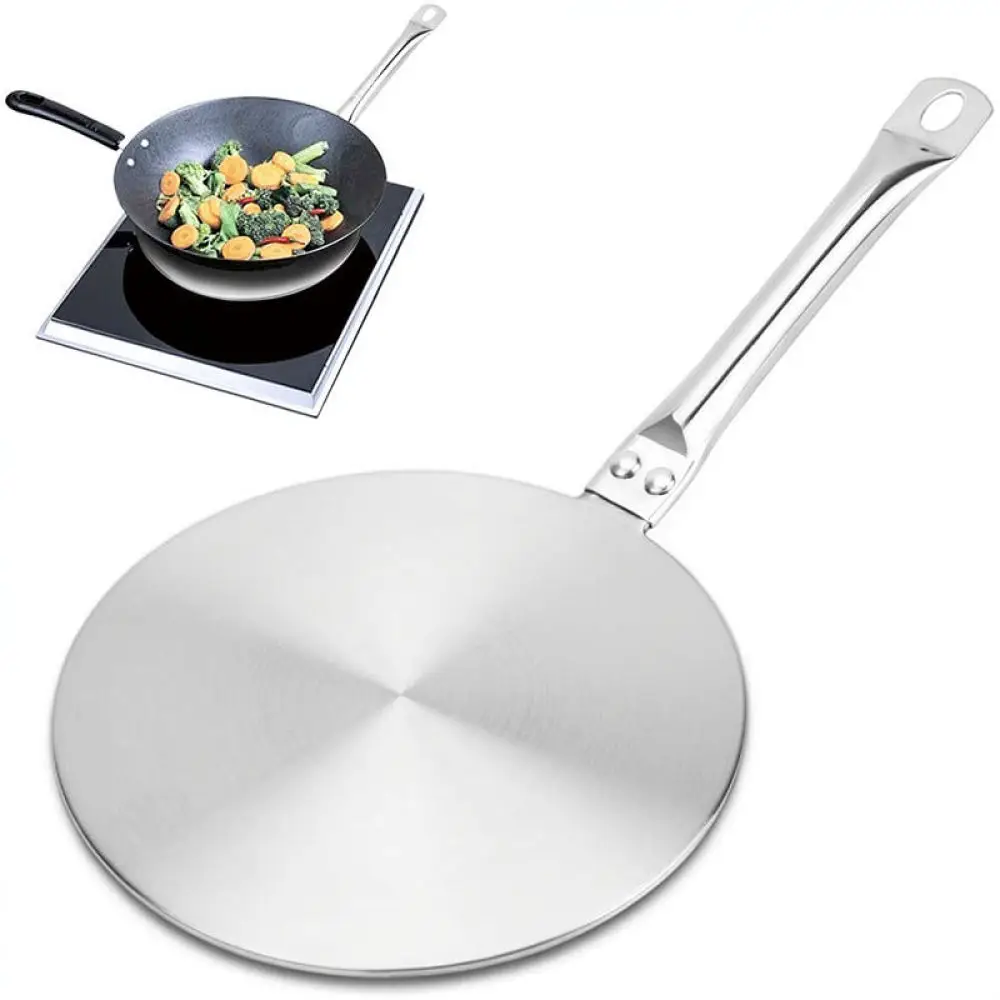 Induction Cooker Heat Plate Stainless Steel Thermal Converter For Gas Electric Stove Cookware Pot Base Adapter Accessory