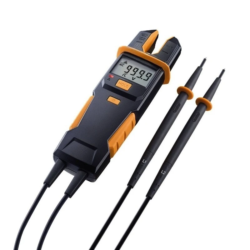 

755 digital display current and voltage on-off phase tester clamp meter digital multi-function multimeter