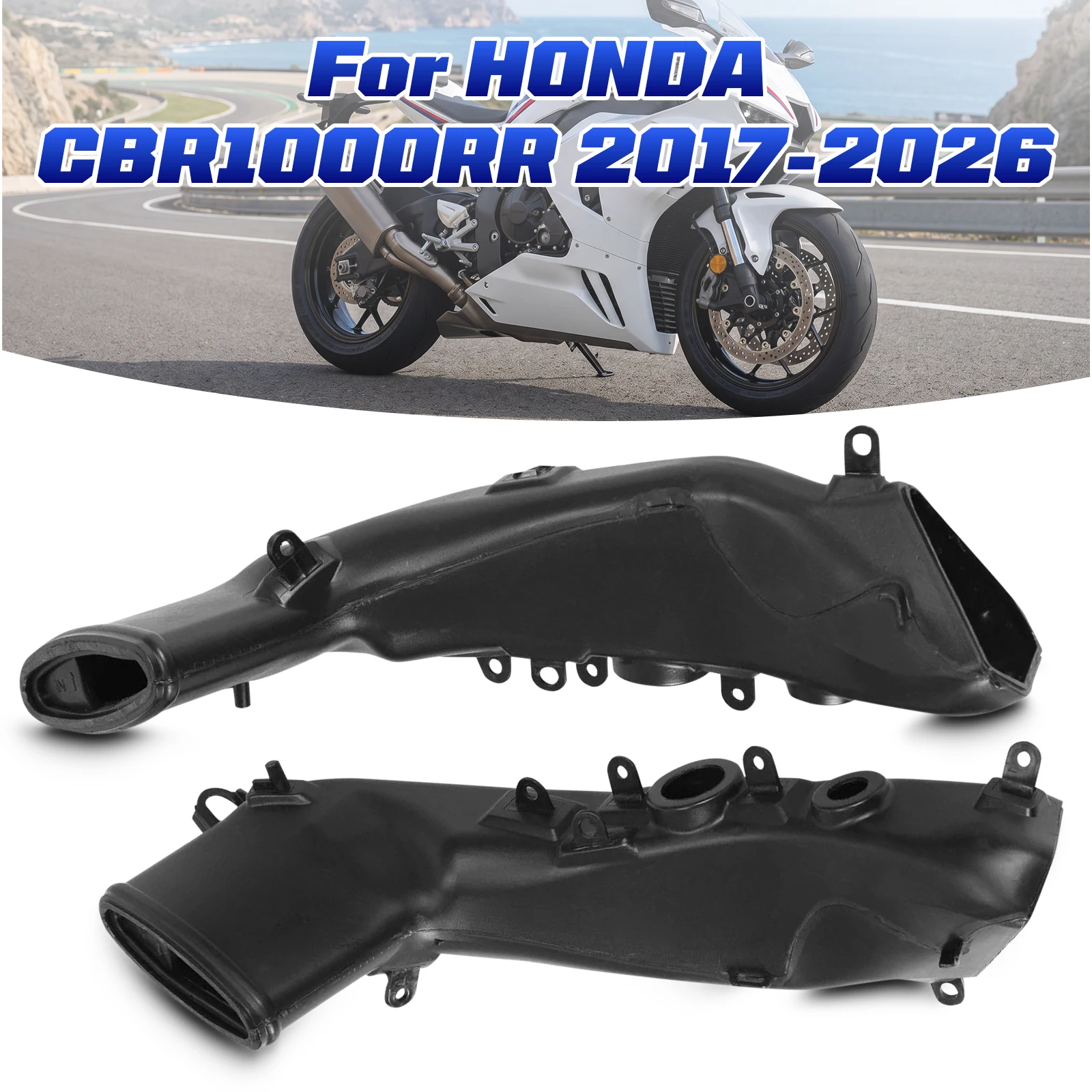 Новый воздухозаборник (Ram Air Duct) для мотоцикла Honda CBR1000RR 2017-2026, впускная труба, крышка воздуховода (18-26)