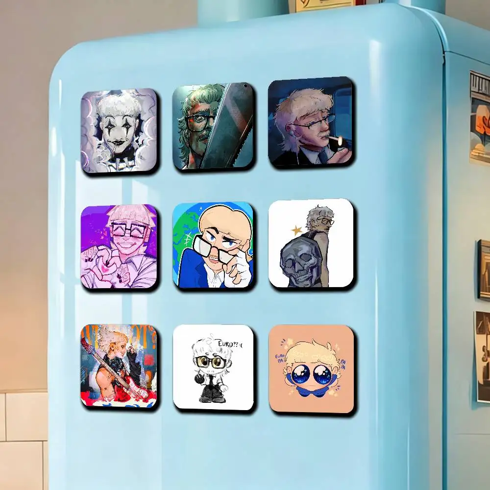 For Joost Klein Rapper Refrigerator Magnets Metal Icebox Cabinet Custom Fridge Magnetic Card Cover
