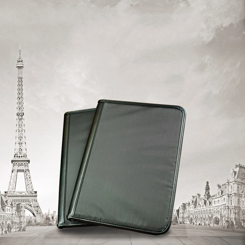 

A4 Large-Capacity Business File Folder Pu Material Office Supplies Storage Bag For Documents Reports Resumes Contracts