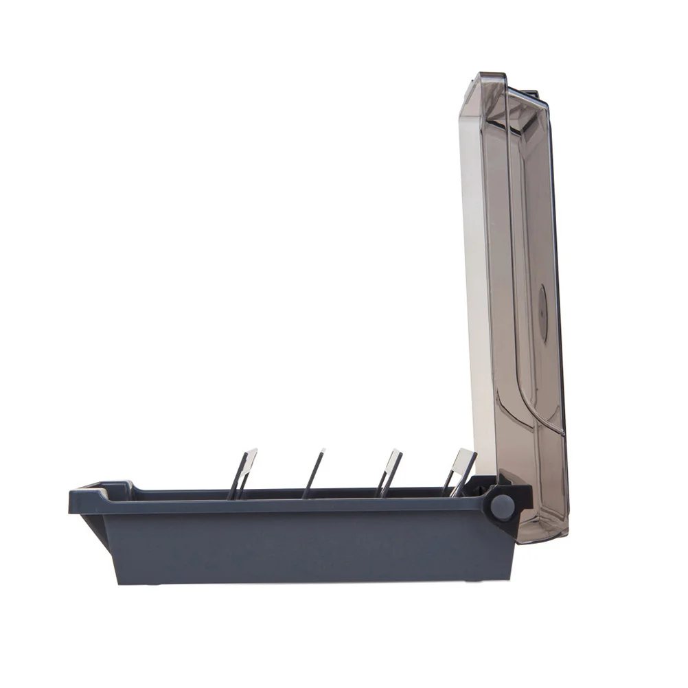 

Коробка для визитных карточек большой емкости, дымовая крышка, расширяемое хранилище для 500-карт, офисный органайзер, держатель для имени, чехол для файлов