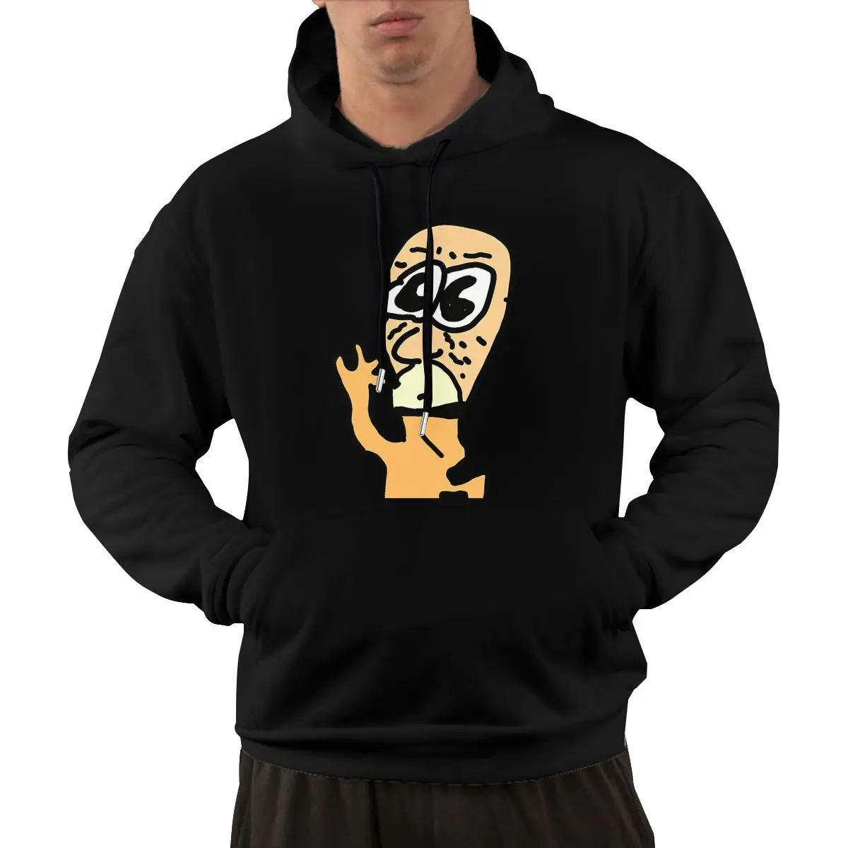 2024 Hot Selling Cartoon Classic Men's Hoodie Loose kangaroo pocket version hoodie